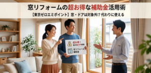 【東京ゼロエミポイント】窓・ドアは対象外 代わりに使える超お得な補助金とは エスワイエーエー