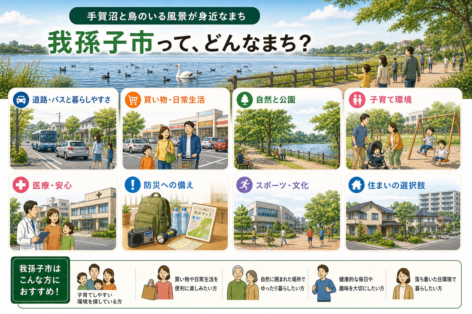 千葉県我孫子市の内窓工事 我孫子駅・天王台駅 周辺の住宅対応エリアイメージ
