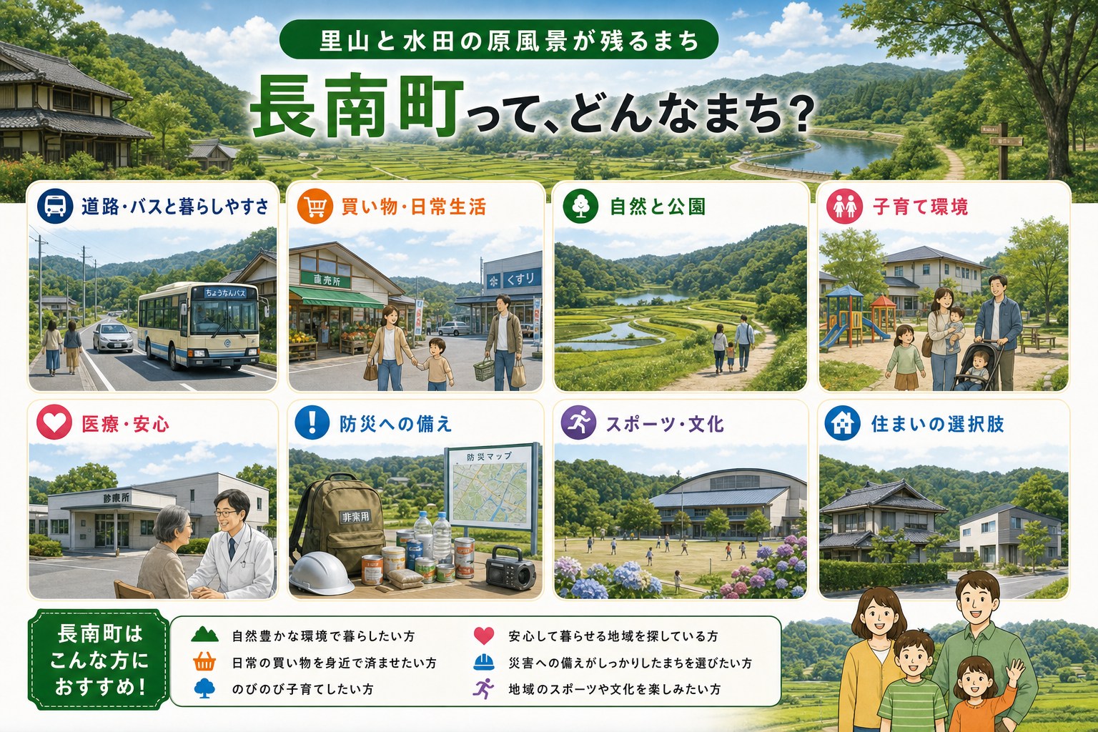 千葉県長南町の内窓工事 （鉄道駅なし駅・茂原が最寄）駅 周辺の住宅対応エリアイメージ