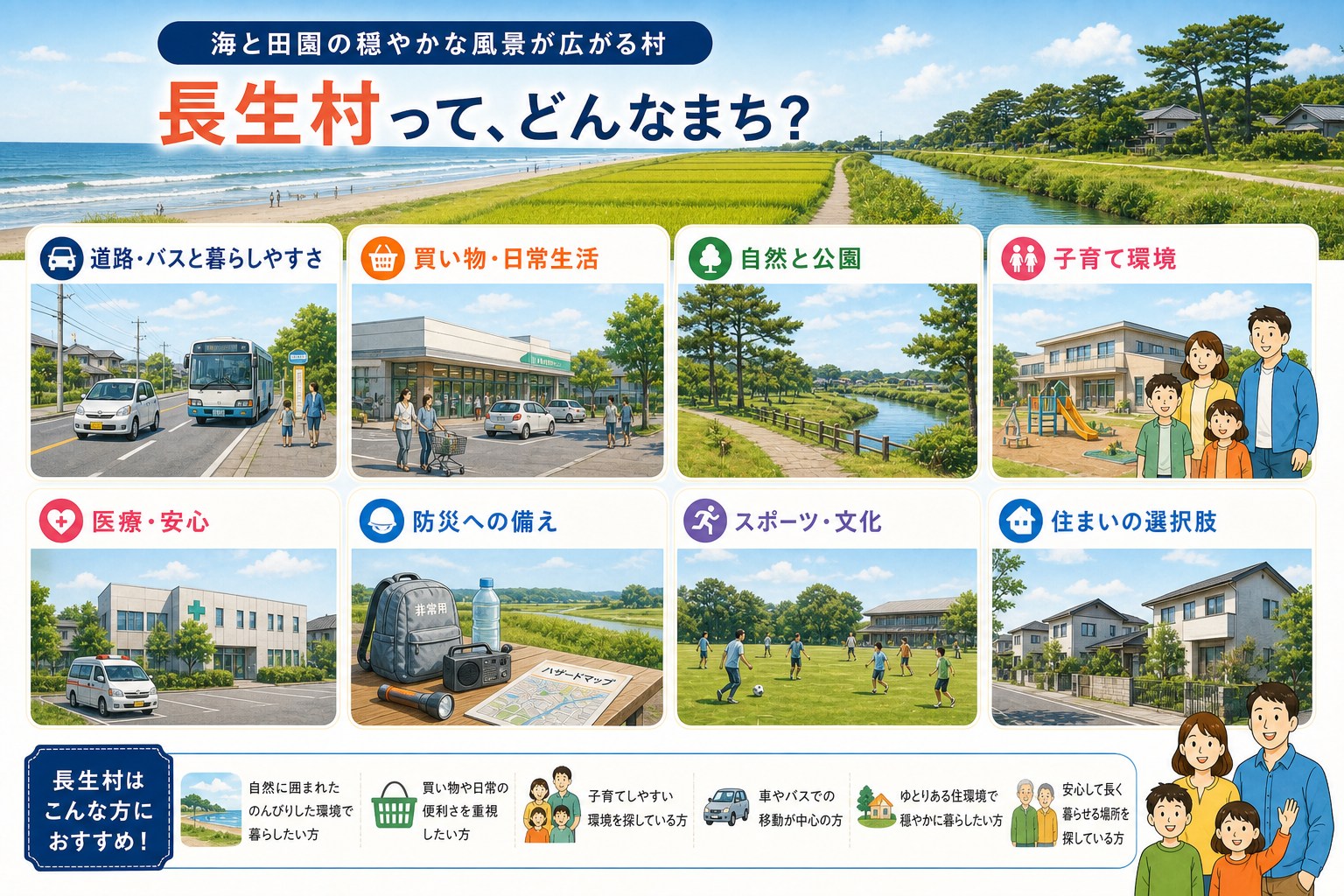 千葉県長生村の内窓工事 （鉄道駅なし駅・茂原が最寄）駅 周辺の住宅対応エリアイメージ