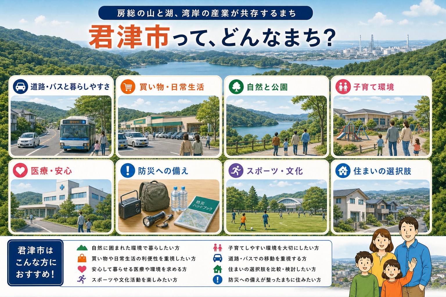 千葉県君津市の内窓工事 君津駅・小櫃駅 周辺の住宅対応エリアイメージ