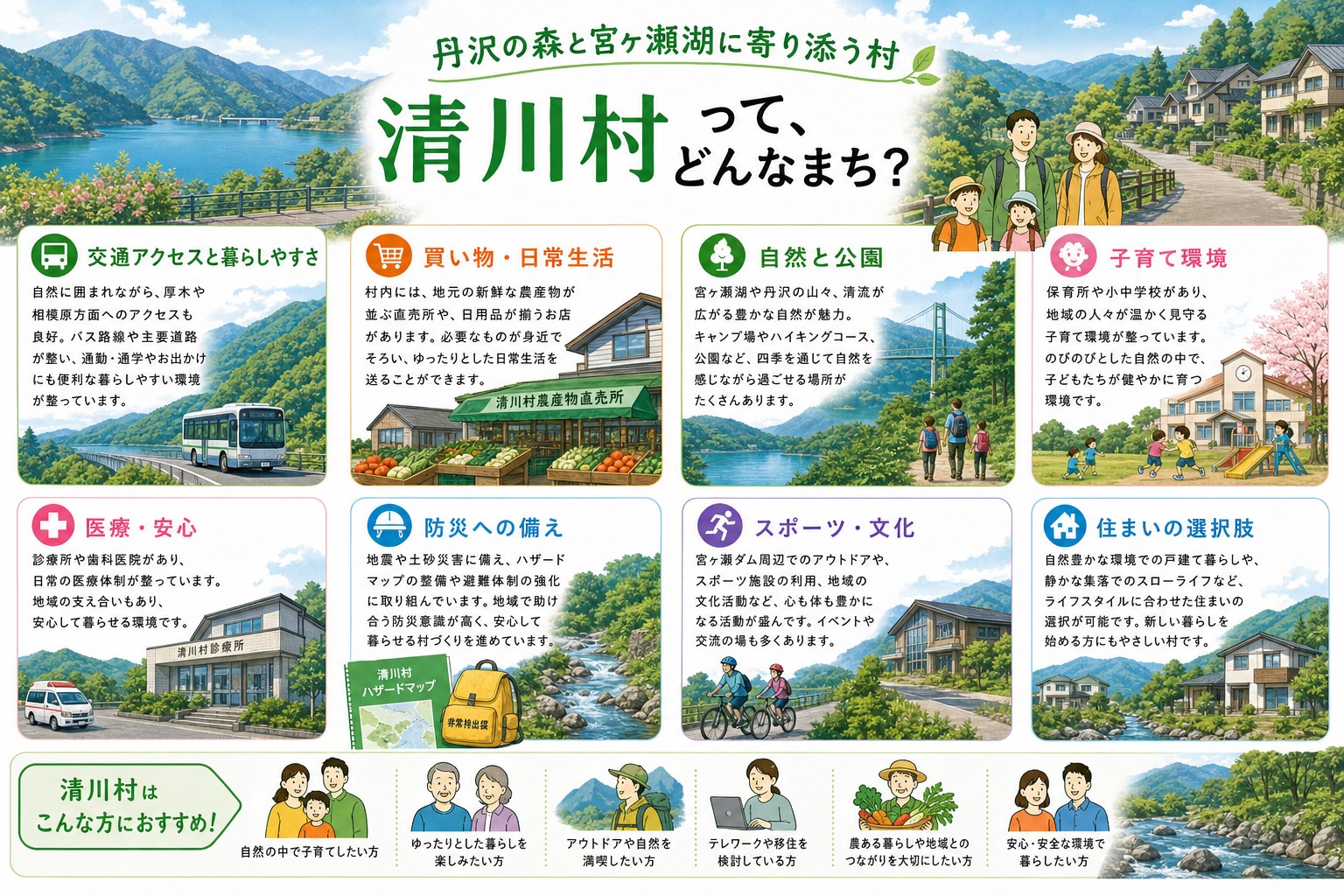 神奈川県清川村の内窓工事 （鉄道駅なし駅・本厚木が最寄）駅 周辺の住宅対応エリアイメージ