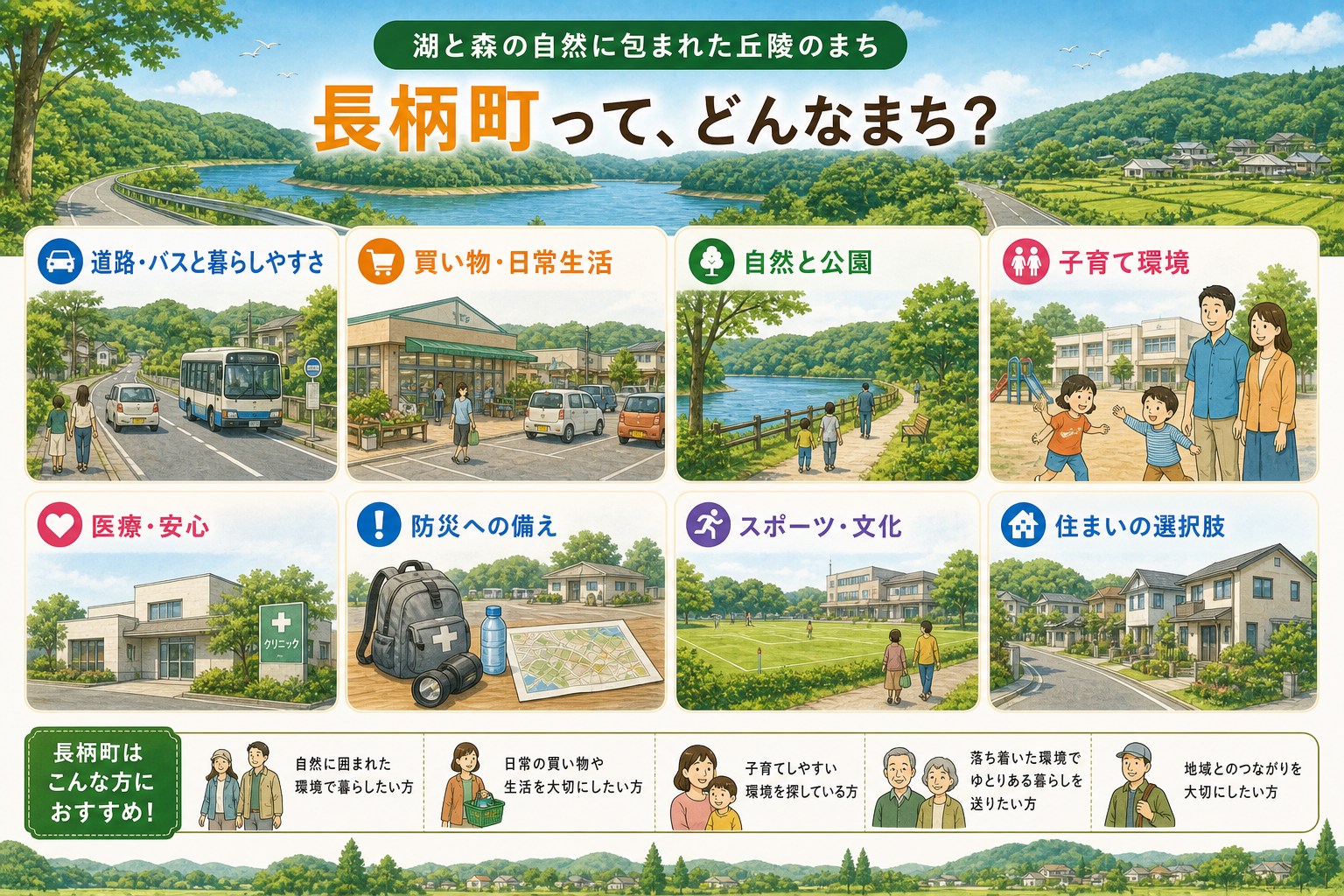 千葉県長柄町の内窓工事 （鉄道駅なし駅・茂原が最寄）駅 周辺の住宅対応エリアイメージ