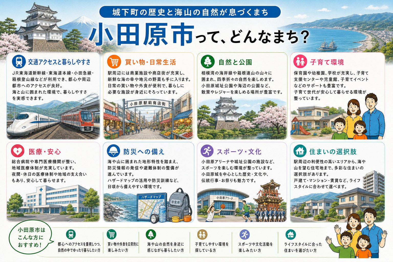 神奈川県小田原市の内窓工事 小田原駅・鴨宮駅 周辺の住宅対応エリアイメージ