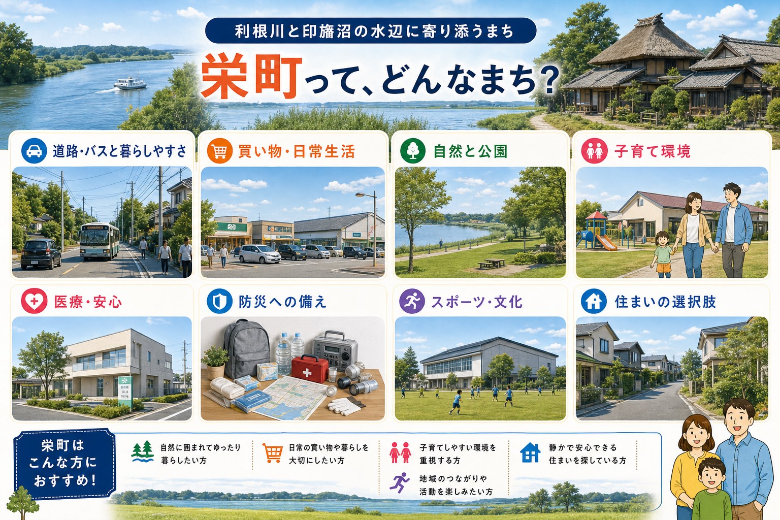 千葉県栄町の内窓工事 安食駅・安食駅 周辺の住宅対応エリアイメージ