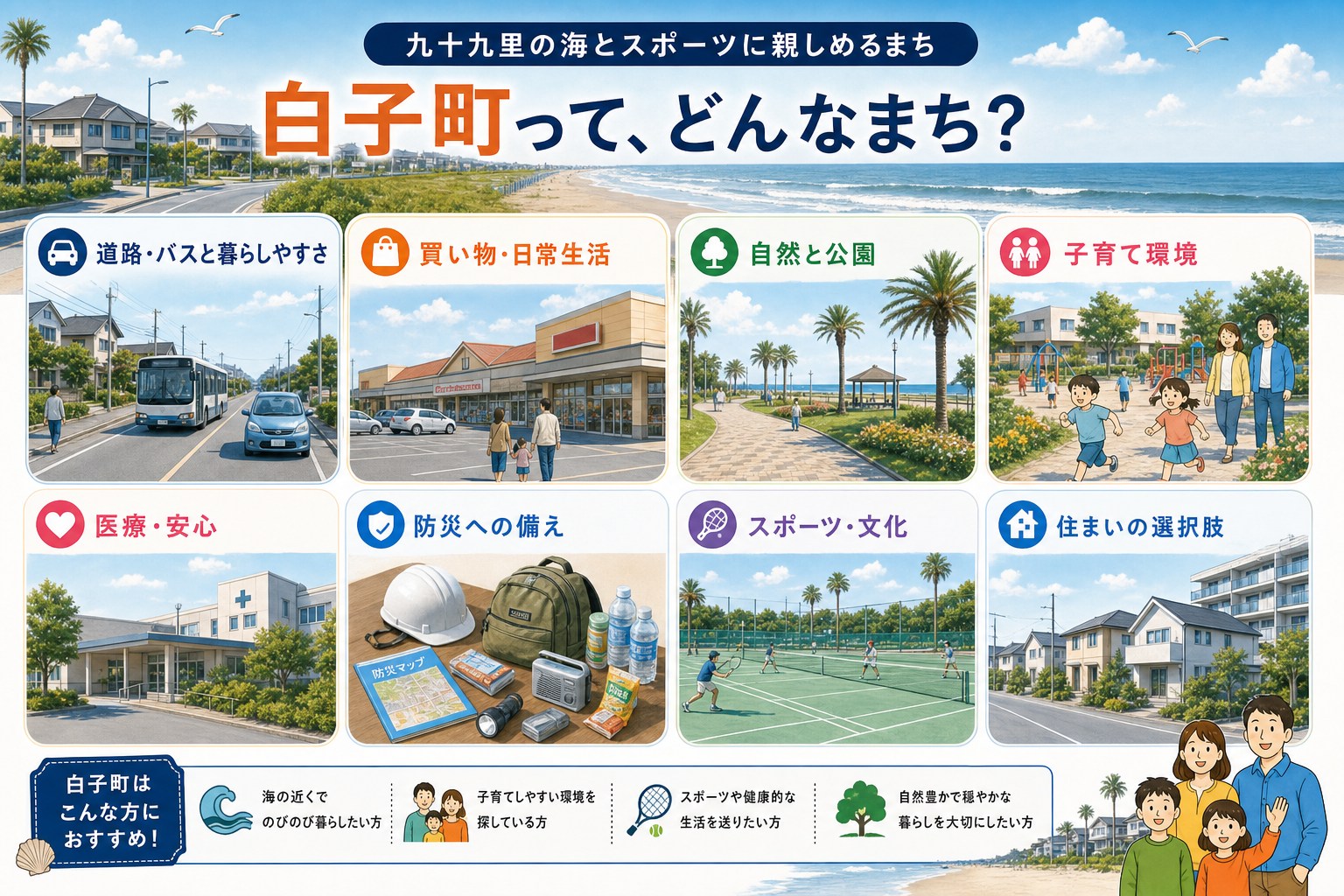 千葉県白子町の内窓工事 （鉄道駅なし駅・茂原が最寄）駅 周辺の住宅対応エリアイメージ