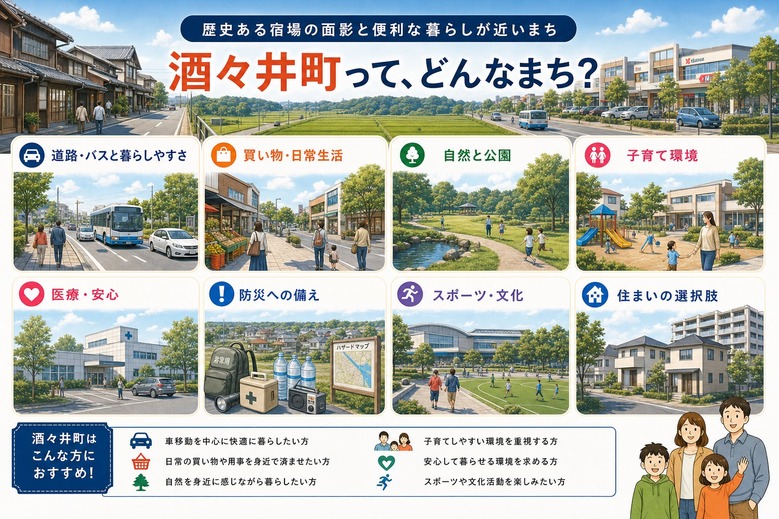 千葉県酒々井町の内窓工事 酒々井駅・京成酒々井駅 周辺の住宅対応エリアイメージ