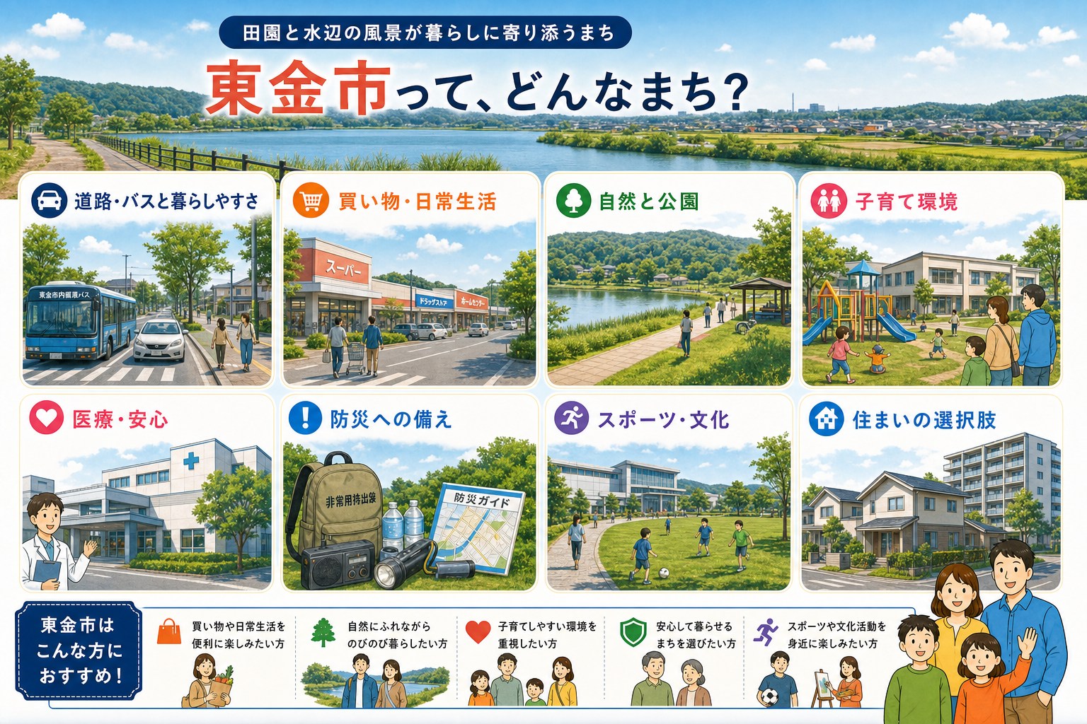 千葉県東金市の内窓工事 東金駅・求名駅 周辺の住宅対応エリアイメージ