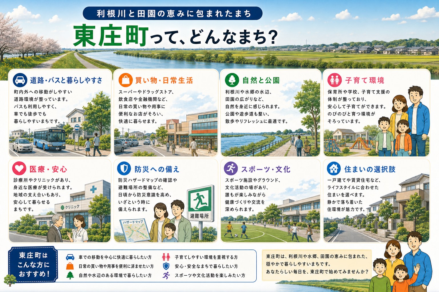 千葉県東庄町の内窓工事 笹川駅・下総橘駅 周辺の住宅対応エリアイメージ