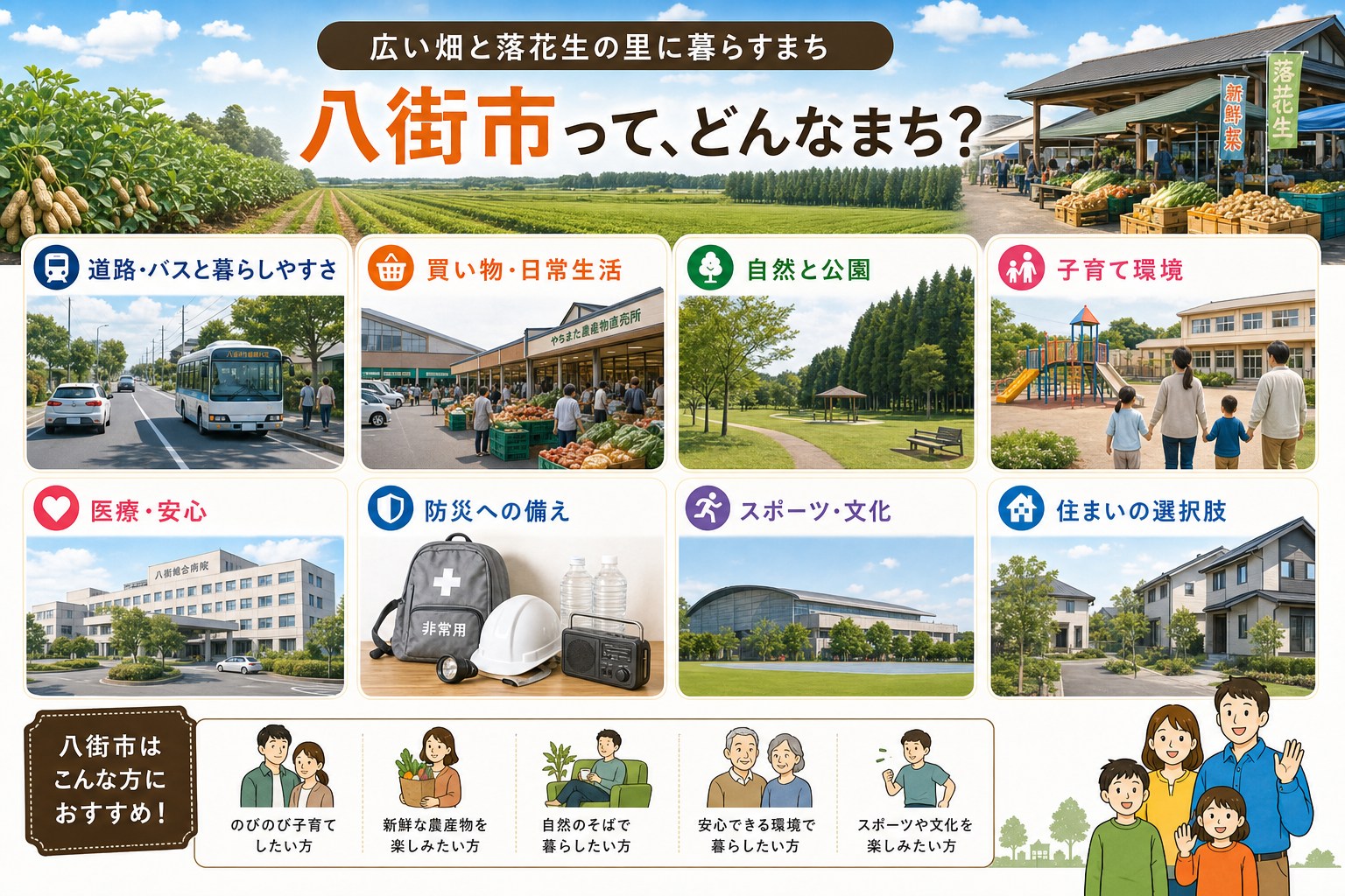 千葉県八街市の内窓工事 八街駅・八街駅 周辺の住宅対応エリアイメージ