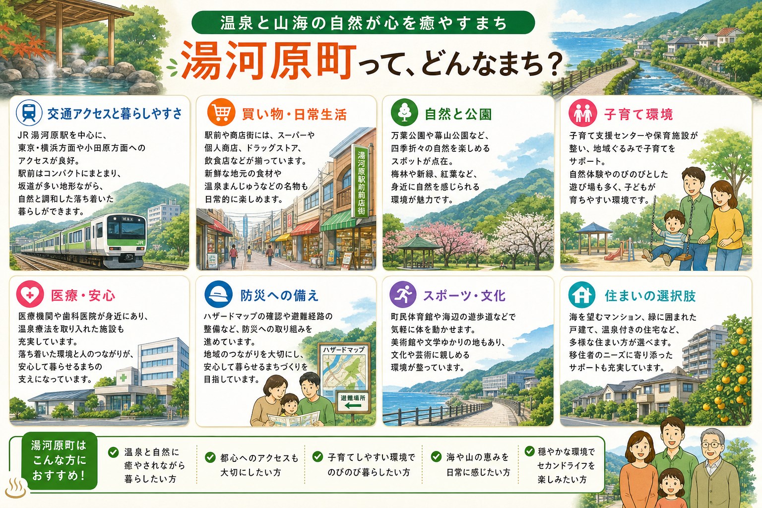 神奈川県湯河原町の内窓工事 湯河原駅・湯河原駅 周辺の住宅対応エリアイメージ